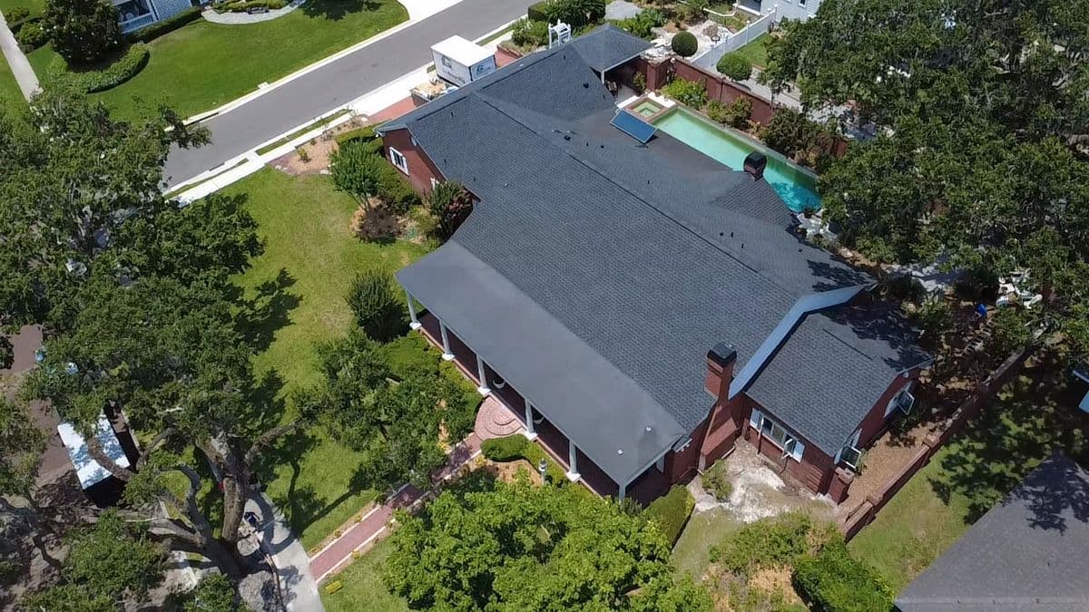 GAF Shingle Roof — Aerial