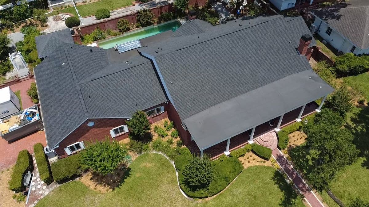 GAF UHDZ Shingle Roof — Aerial