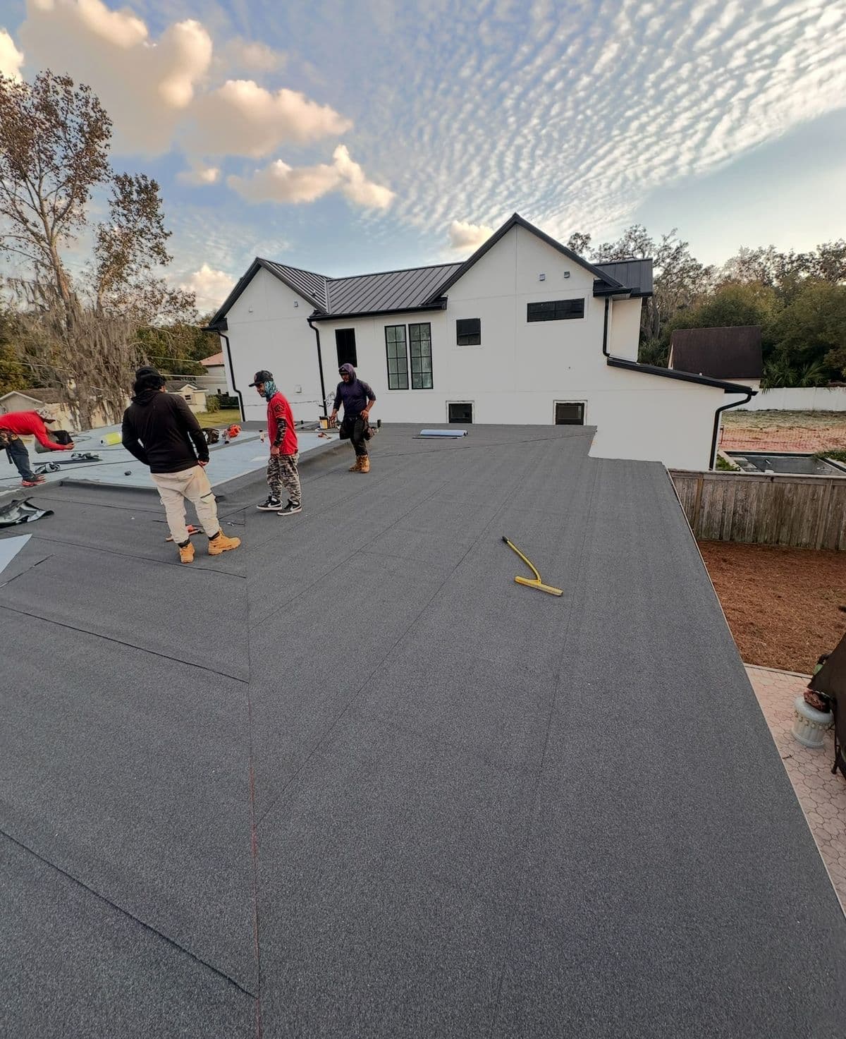 Flat Roof Installation