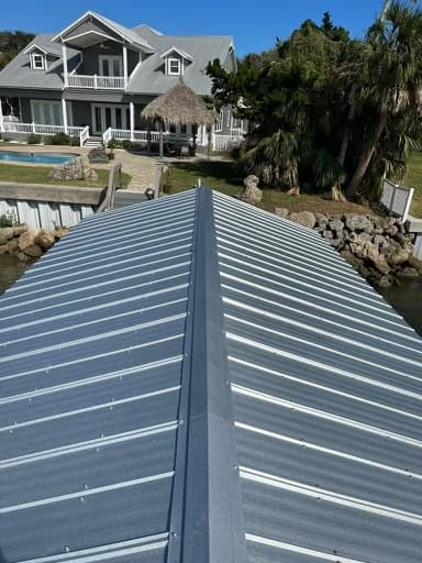 26GA Galvalume 5v Crimp Metal