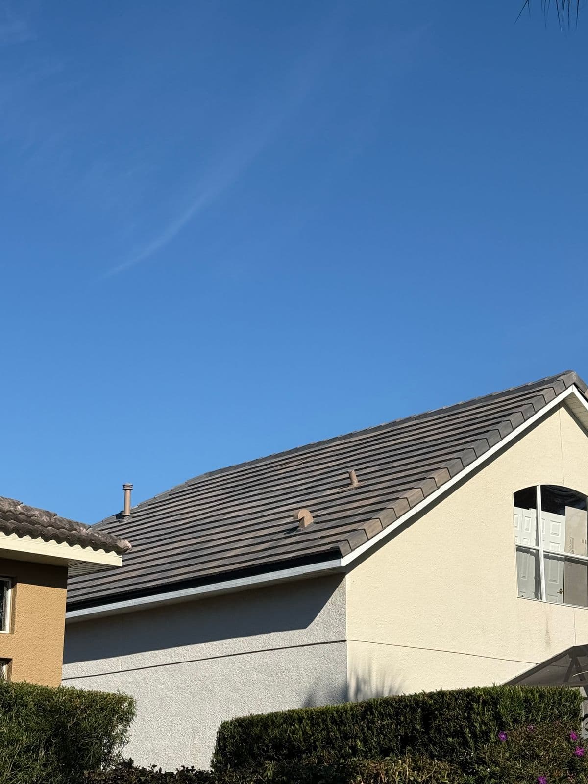 Flat Tile Roof