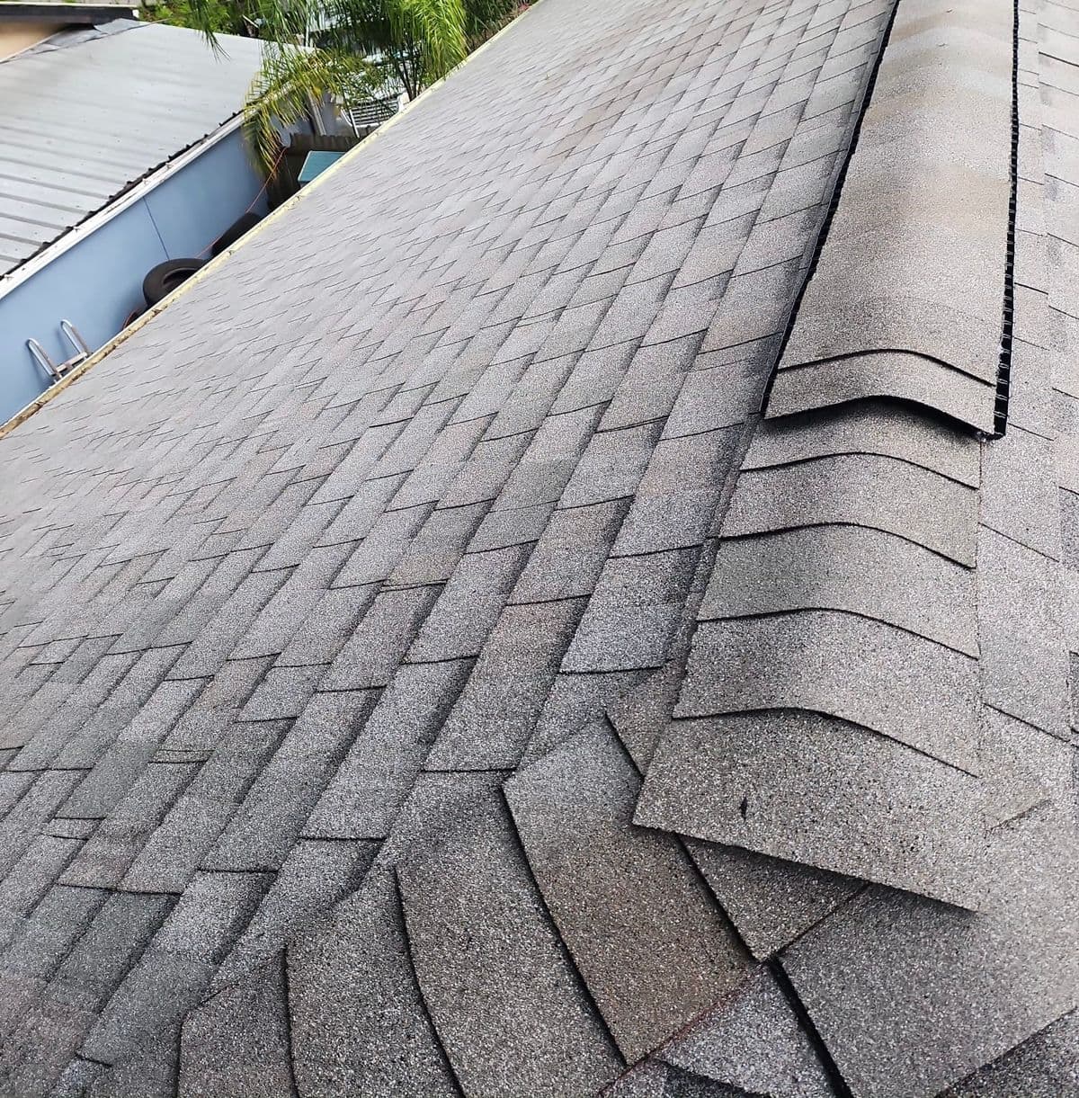 Merritt Island shingle roof restoration in Tamko Heritage Weatherwood by Southern Traditions Roofing