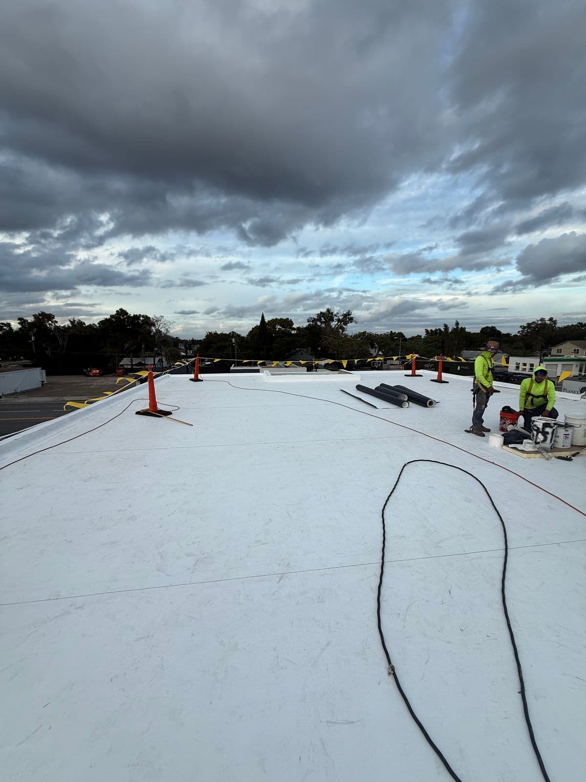 Winter Park GAF EverGuard TPO flat roof installation by Southern Traditions Roofing